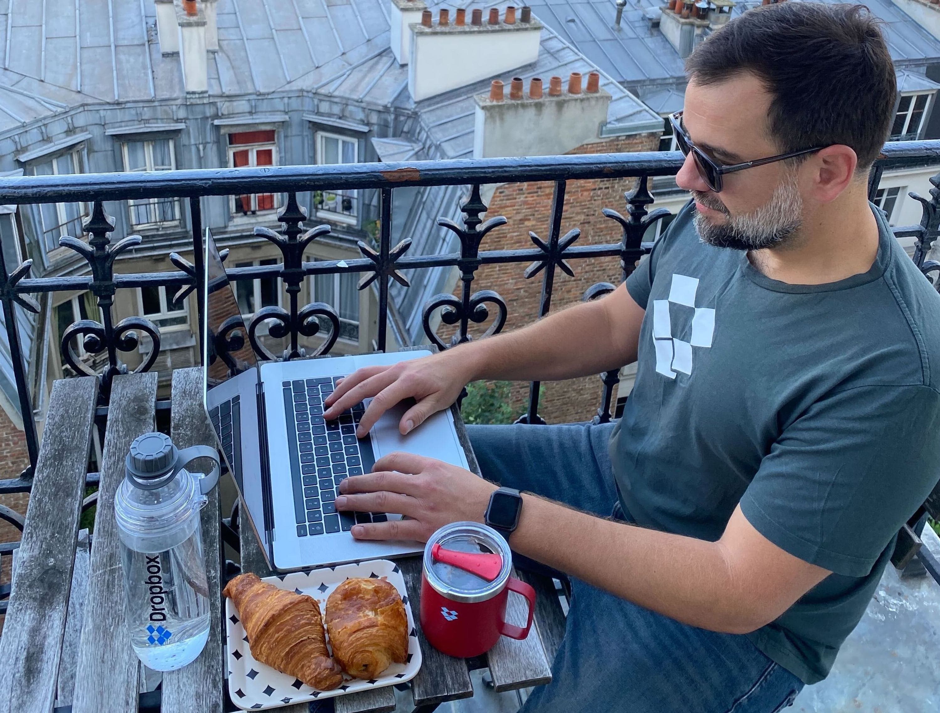 Dropbox teletravail weekaway