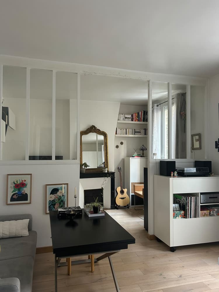 Photo de la location a temps partiel de : Studio entier meublé - Paris 11 à Paris