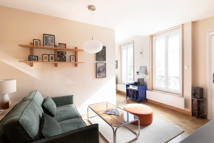 Photo de la location a temps partiel de : Studio cosy et lumineux entre Charonne et Faidherbe-Chaligny à Paris