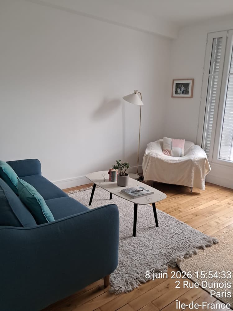 Photo de la location a temps partiel de : Très bel appartement 35m² à Paris