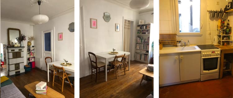 Photo de la location a temps partiel de : Chambre calme et chaleureuse au centre de Paris à Paris