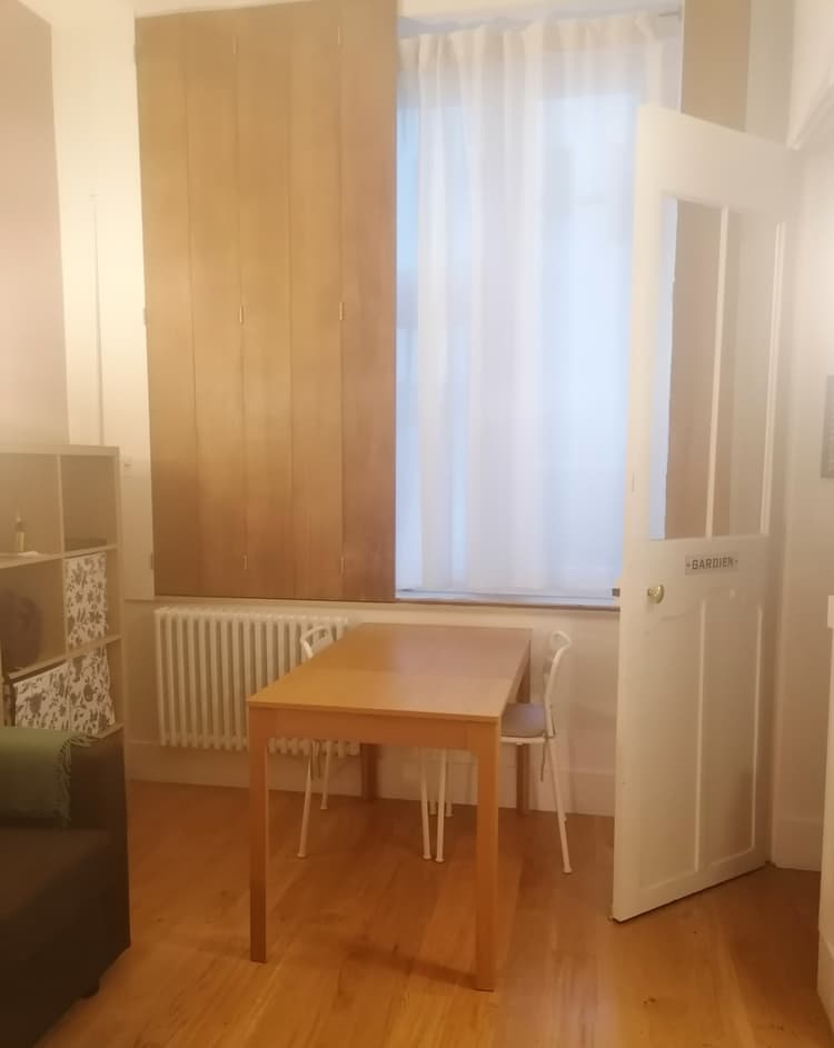 Photo de la location a temps partiel de : Paris 12ème, studio rénové, à proximité de la gare de Lyon à Paris